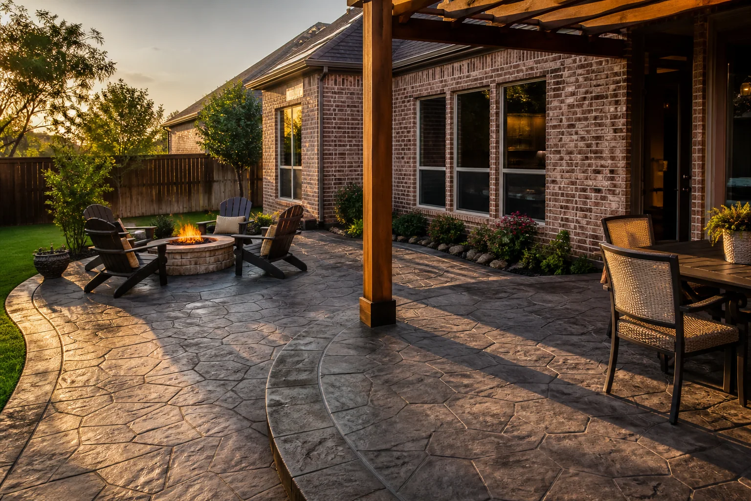 Stamped Concrete example